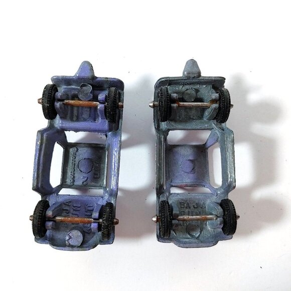 Vintage Tootsie Toy Diecast Car Baja Run About Made in USA Purple Lot of 2 - Picture 6 of 7